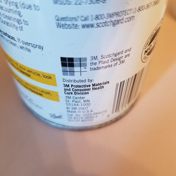 2 Scotch-Gard 14 Oz. Auto Interior Carpet Protector‎ Triple Action - Picture 4 of 7